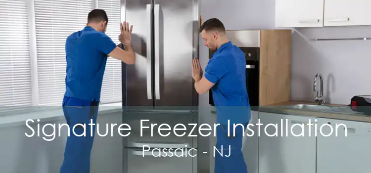 Signature Freezer Installation Passaic - NJ